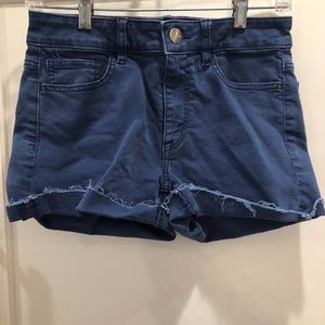American Eagle Blue Jean Shorts Size 2